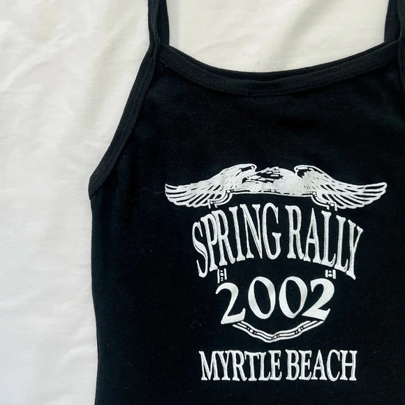 Vintage Y2K Lady Rider Biker Tank Top - Picture 6 of 7